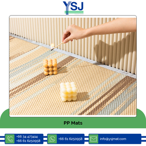 Exclusive Sale of Elegant Design Customized Size Rectangle 100% Polypropylene <b>Plastic</b> Floor Woven Mats for <b>Outdoor</b> Use - Product Image 5