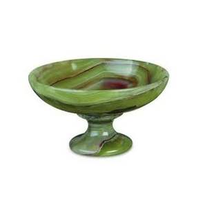 Bol à pied en résine de conception européenne, rond et décoratif, bols à fruits durables, vaisselle pour les fêtes et la nourriture - Product Image 4