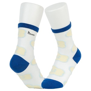 Calcetines de diseño personalizado, mezcla de algodón, elásticos, cómodos, a la moda, casuales, para hombre y mujer, venta al por mayor, suministro a granel. - Product Image 1