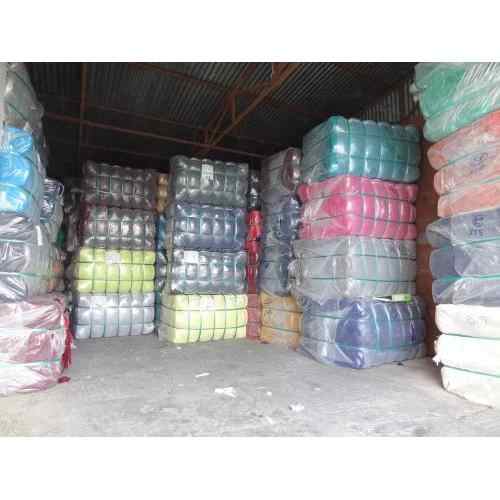 100% Cotton Rag Hosier Clamps (Sorted by Color) Post-Industrial Textile Waste for Recycling Model Number Cotton Rag Bales Waste