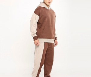 Chándal de entrenamiento para hombre, Sudadera con capucha, chándal para correr, conjunto para correr, chándal de lana tecnológico transpirable para hombre - Product Image 2