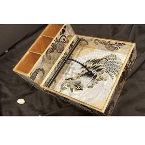 Porte-serviettes moderne en MDF avec impression émaillée, organisateur de table à manger - Product Image 4