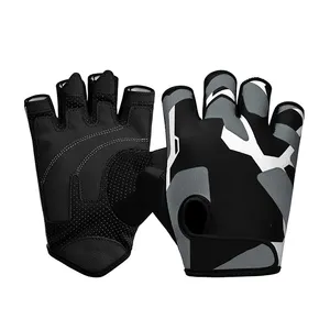 Leather Weightlifting Gloves High Quality Athletic Gloves Weightlifting Custom Cross fit Training Gym Workout Gloves