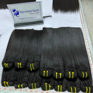 Vente en gros Cheveux vietnamiens naturels raides de luxe Extensions de cheveux humains de couleur noire - Product Image 3