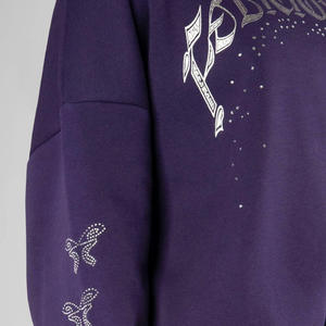 เสื้อฮู้ดผ้าฝุ่นแอซิดพร้อมโลโก้ออกแบบได้ตามต้องการ - Product Image 5