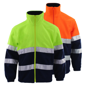 Vestes d'hiver haute visibilité, vêtements de travail réfléchissants imperméables, sécurité routière, logo personnalisé, utilisation en construction, vente en gros - Product Image 1