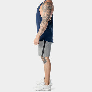 Vente en gros conception personnalisée vêtements de fitness élasticité vêtements d'entraînement hommes gilets survêtement grande taille Gym débardeur - Product Image 3