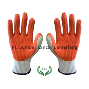 Guantes de Seguridad de Polialgodón con Punta Abierta, Resistentes a la Abrasión, Antideslizantes, Resistentes al Calor, Antiestáticos, para Uso Industrial, Color Naranja - Product Image 4