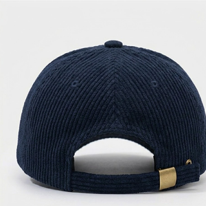 Casquette de baseball en daim personnalisée avec logo, haute qualité, 6 panneaux, broderie, style Dad Hat, usine de confection Vietnam, B2B - Product Image 3