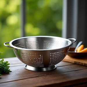 Scolapasta Inox (16cm) double maille 14250160IVV - Product Image 3