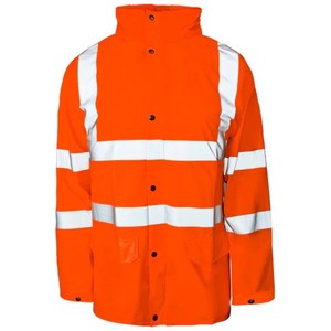 Venta al por mayor de alta calidad de seguridad de la chaqueta de seguridad de los hombres Hi Vis Reflector Workwear Jacket Construction Clothes Jackets - Product Image 5