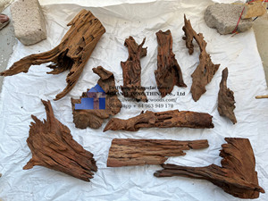 Decoración de acuario de madera flotante natural irregular hecha en Vietnam para adorno de pecera, madera natural duradera - Product Image 6