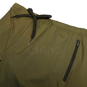 Pantalones Cortos Deportivos para Hombre, Estilo Nuevo, Alta Calidad, Cintura Elástica, Corte Medio, Color Sólido, Secado Rápido, Transpirables, de Algodón/Poliéster, para Uso en Exteriores - Product Image 5