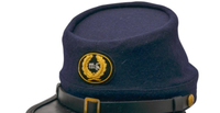 Gorras Kepi de la Más Alta Calidad con Bordado de Corona de Oro Médico y Banda de Lana Americana