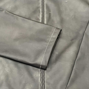 Veste en cuir PU unisexe personnalisée unique Veste d'extérieur décontractée d'hiver à col montant et à couleur changeante - Product Image 5