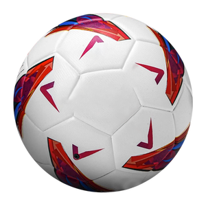 Ballon de football d'intérieur en cuir PU de haute qualité, compétition d'entraînement professionnel, divertissement avec logo personnalisé, nouveau style de football - Product Image 2