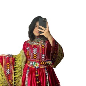 Los Mejores Vestidos Bordados de Manga Larga para Mujer al por Mayor de Pakistán, Última Llegada, Ropa Regional - Product Image 2
