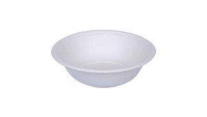 Tek kullanımlık 6 Oz Bagasse yuvarlak şekil kase-100% biyobozunur yemek takımı biyo-bozunur Microwavable bir kez kullanım özelleştirmek - Product Image 4