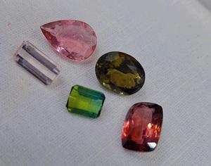 Fabricación de lotes al por mayor de turmalina múltiple para joyería, lote al por mayor, joyería hecha a mano - Product Image 1