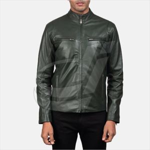 New style mens leather Jacket Fashion leather jacket men High Quality leather jackets - Product Image 5