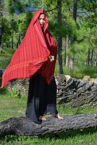 <b>Women's</b> Large Jacquard Cashew Scarf Long Ethnic Style <b>Shawl</b> with Metal Wire Spring Season Polyester Material <b>Women's</b> Scarf - Product Image 6