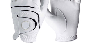 Bajo MOQ personalizado de lujo impermeable deporte piel de oveja guante de Golf Premium invierno completo Cabretta GUANTES DE Golf de cuero - Product Image 5