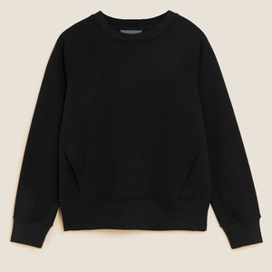 Wholesale Winter <b>Plain</b> Cotton Blank Thick Women Sports <b>Jumpers</b> Crewneck Sweatshirt Custom Men's Oversized Hoodies - Product Image 6