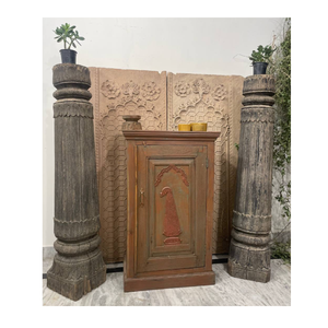 Buffet Moderne de Style Mid-Century Luxe Personnalisé en Bois avec Design de Panneaux pour la Maison et l'Hôtel - Product Image 5