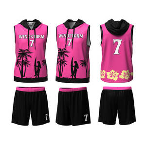 Conjunto de Camisetas Sublimadas para Entrenamiento de Fútbol 7 contra 7, Uniforme de Fútbol 7v7 Personalizado, Uniforme Transpirable con Bandera 2026 - Product Image 2