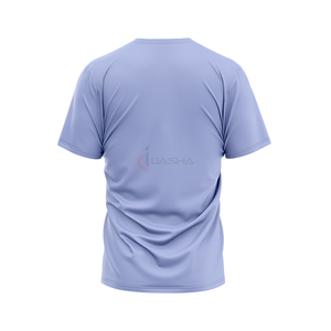 Camiseta 100% de algodón para hombre, ropa deportiva ajustada, ropa de gimnasio lisa en blanco para entrenamiento físico, logotipo personalizado - Product Image 6