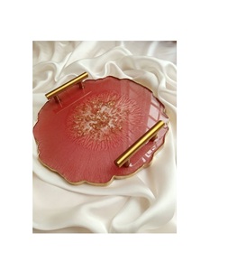 Bandeja grande de resina utilizada para servir té, café, aperitivos a los invitados durante fiestas en casa, reuniones familiares y celebraciones. - Product Image 1