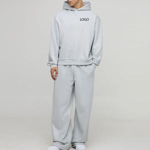 Conjunto de Dos Piezas de Chándal de Forro Polar para Hombre, Sudadera con Capucha y Pantalones Cálidos para Invierno 2026, Chándal de Forro Polar Grueso para Hombre, Ropa Casual Cómoda para Invierno - Product Image 1