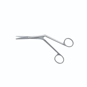 Ciseaux chirurgicaux Heymann pour turbinectomie nasale, manuels, à bout arrondi, 7'' (17,8 cm), acier inoxydable de haute qualité - Product Image 2