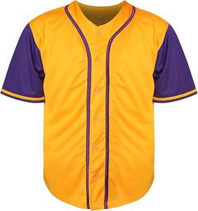 Camiseta de Béisbol a Rayas Sublimada 100% Poliéster Personalizada, Uniforme de Béisbol de Nuevo Diseño Hecho a Medida en Venta - Product Image 5