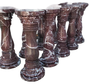 Balaustrada de mármol ónix, pasamanos de escaleras de ónix, balaustre de barandilla de ónix - Product Image 6