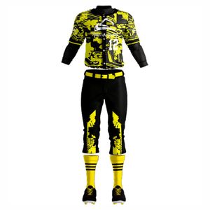 2025 meilleure qualité Polyester Football Jersey Baseball Softball Formation Porter Équipe Uniforme Athlétique ajustement baseball uniforme - Product Image 1