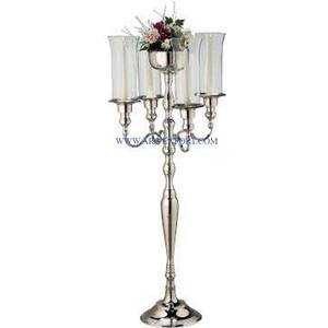 Candelabros decorativos de mesa de 5 brazos, candelabros de gran tamaño para el hogar y la boda, candelabro de interior de calidad de lujo - Product Image 6