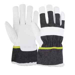 Gants de travail en cuir personnalisés nouveauté meilleures caractéristiques haute demande lourde nouvelles couleurs combinaison gants de travail en cuir - Product Image 6