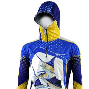 เสื้อฮู้ดดี้ตกปลาผู้ชาย พิมพ์ลายแบบซับลิเมชั่น ผ้าโพลีเอสเตอร์ ขายดี ราคาแข่งขัน ผลิตในปากีสถาน - Product Image 2