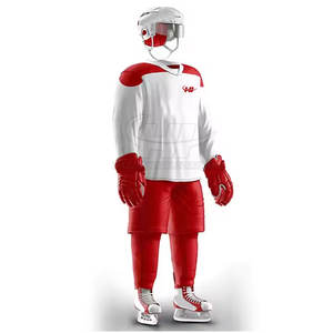 Uniforme de hockey sobre hielo personalizado al por mayor para hombre, uniforme de hockey sobre hielo transpirable de secado rápido en venta - Product Image 3