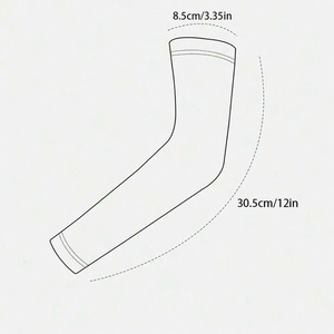 ปลอกแขนสำหรับเล่นกอล์ฟผ้าระบายอากาศป้องกันรังสียูวีออกแบบโลโก้ได้ตามต้องการ - Product Image 4