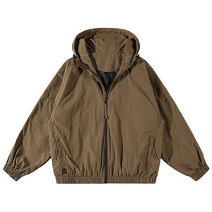 Windbreaker <b>Jacket</b> with Hood and Pockets Men Sun Protection <b>Light</b> <b>Jacket</b> Wholesale High Quality Men rain <b>jacket</b> - Product Image 5
