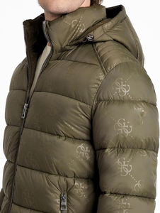 Blouson matelassé à capuche zippé pour homme Adam - Product Image 4