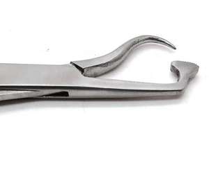 Instrumentos ortopédicos manuales de titanio Placa de acero inoxidable Fórceps de sujeción ósea con abrazadera Estándar de seguridad-ML - Product Image 3