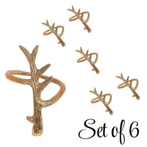 Servilletero de oro rosa, decoración de mesa de aluminio de alta calidad, toque rústico elegante y romántico para impresionar a los invitados en las fiestas - Product Image 5