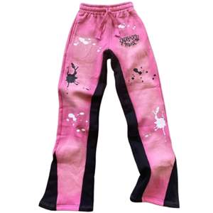 Pantalones de chándal de lana de algodón de alta calidad Unisex, estilo informal transpirable de talla grande personalizado para hombres y mujeres, elementos esenciales de invierno, Parte delantera plana - Product Image 5