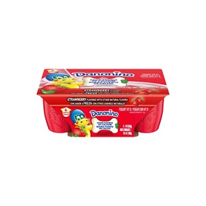 Банановый йогурт сливочный Danonino и вкусный для растущих детей
