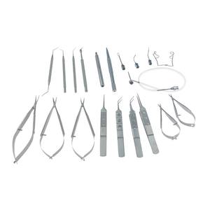 Juego de Instrumentos de Cirugía Oftálmica de 21 Piezas, Kit de Cirugía de Cataratas de Acero Inoxidable, Esterilización a Alta Temperatura, Herramientas Quirúrgicas - Product Image 2