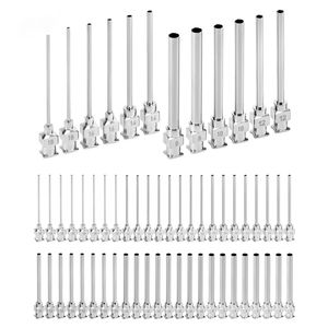 Aiguille de distribution en acier inoxydable Tête plate Aiguille de distribution en métal Injection Protecteur d'équitation avec patte réglable Cheval - Product Image 3