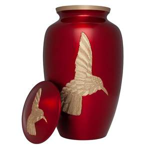 Manufacturing Top Selling Premium Quality 100% Aluminum Material Adult Cremation <b>Urns</b> <b>for</b> Sale - Product Image 2